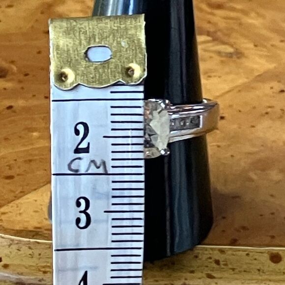 Yellow Labradorite Sterling Silver Ring Size 10 - Picture 8 of 10